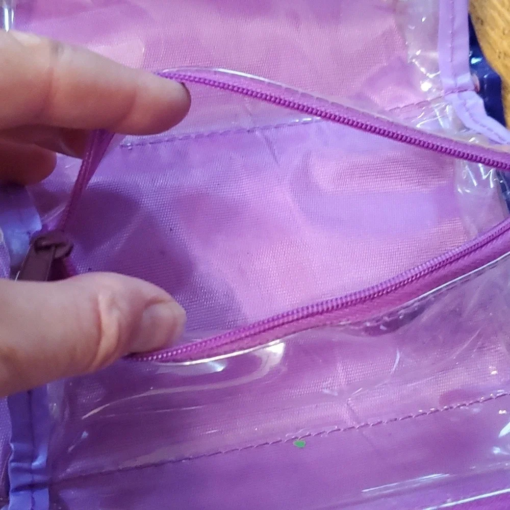 Disney Tinkerbell Travel Rollup Makeup‎ Jewelry Organizer Bag
